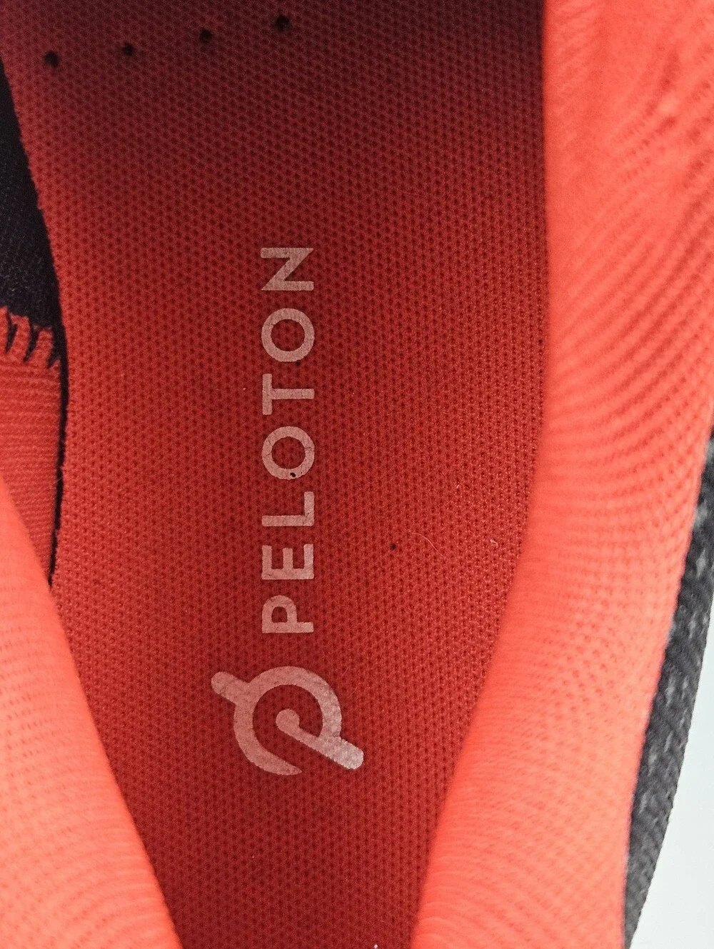 Peloton Cycling Shoes Black Red Size EU 38 US Women's 7.5 Delta Cleats Included